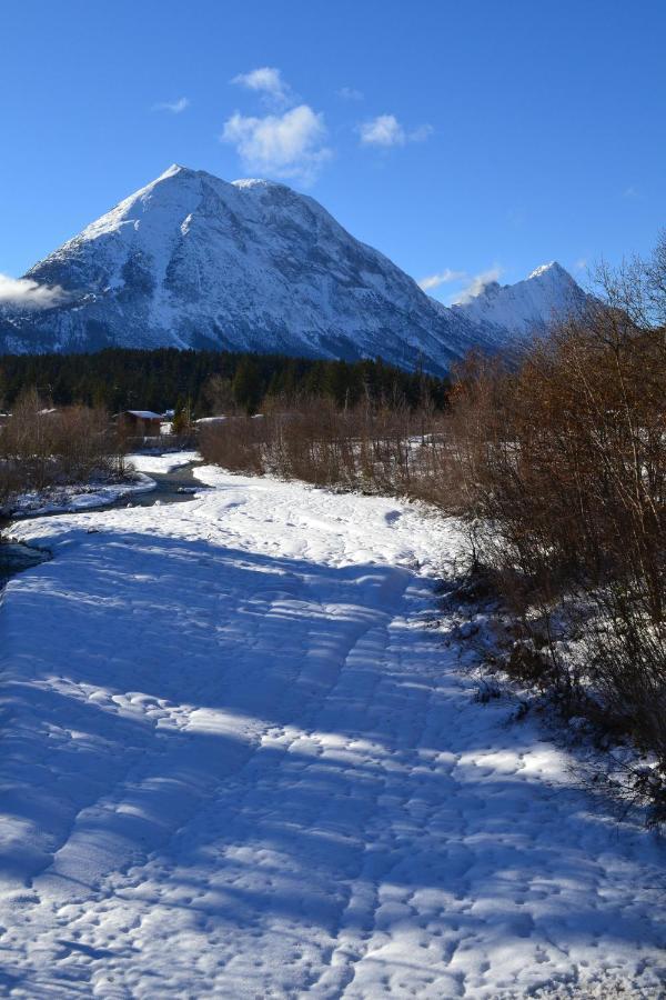 Andys Bergblick Lägenhet Leutasch Exteriör bild